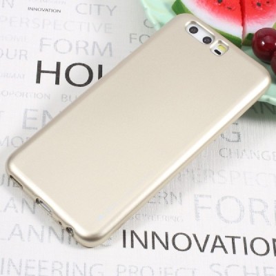 Huawei P10 (Huawei Ascend P10) auksinis Mercury kieto silikono (TPU) dėklas - nugarėlė / Priedai.lt