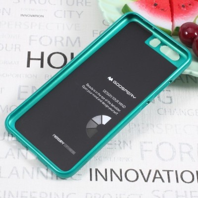 Huawei P10 (Huawei Ascend P10) žalias Mercury kieto silikono (TPU) dėklas - nugarėlė / Priedai.lt