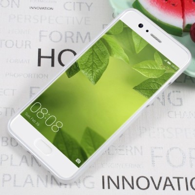 Huawei P10 Plus sidabrinis Mercury kieto silikono (TPU) dėklas - nugarėlė / Priedai.lt
