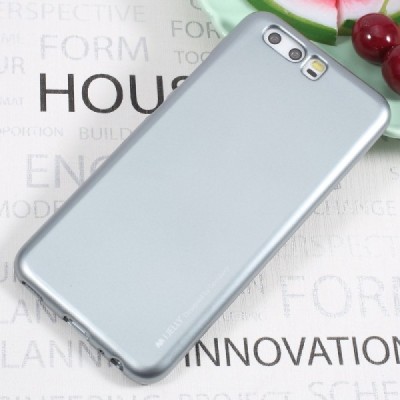 Huawei P10 Plus pilkas Mercury kieto silikono (TPU) dėklas - nugarėlė / Priedai.lt