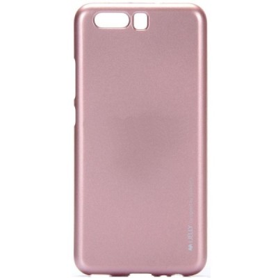 Huawei P10 Plus rožinis Mercury kieto silikono (TPU) dėklas - nugarėlė / Priedai.lt
