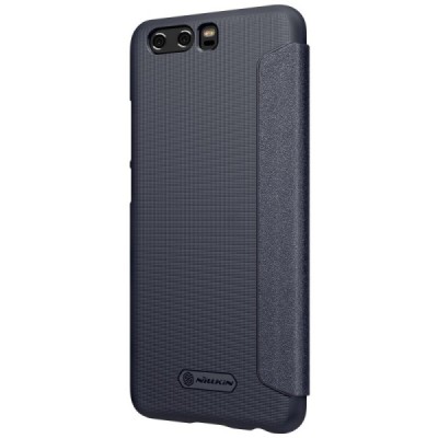 Huawei P10 (Huawei Ascend P10) pilkas odinis atverčiamas Nillkin Sparkle dėklas - knygutė / Priedai.lt