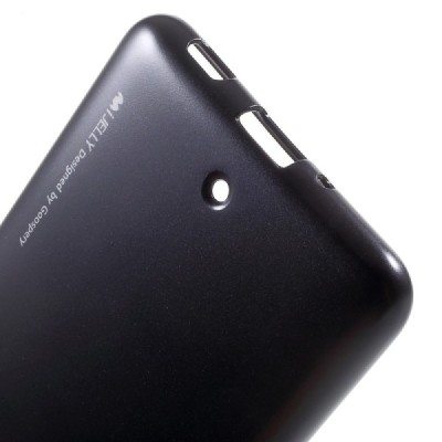 HTC U Ultra (Ocean Note) juodas Mercury kieto silikono (TPU) dėklas - nugarėlė / Priedai.lt