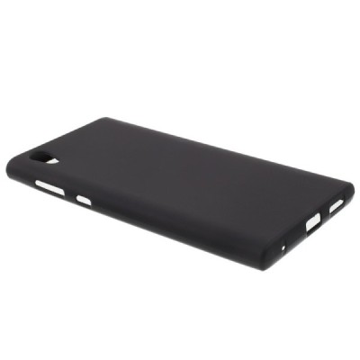 Sony Xperia L1 (G3311, G3312, G3313) kieto silikono TPU juodas dėklas - nugarėlė / Priedai.lt