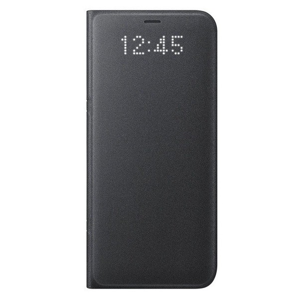 „Samsung“ Led View Cover atverčiamas dėklas - juodas (Galaxy S8+)
