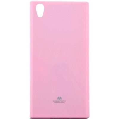 Sony Xperia XA1 Mercury šviesiai rožinis kieto silikono tpu dėklas - nugarėlė / Priedai.lt