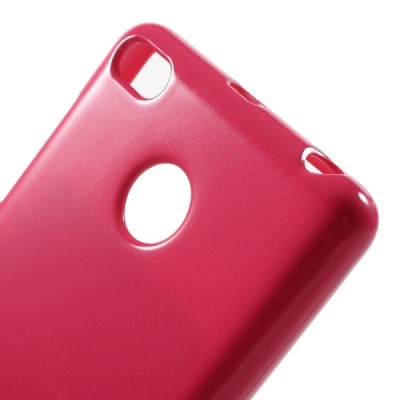 Xiaomi Redmi 3s tamsiai rožinis Mercury kieto silikono (TPU) dėklas - nugarėlė / Priedai.lt
