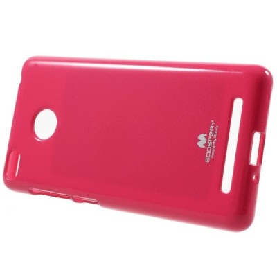 Xiaomi Redmi 3s tamsiai rožinis Mercury kieto silikono (TPU) dėklas - nugarėlė / Priedai.lt
