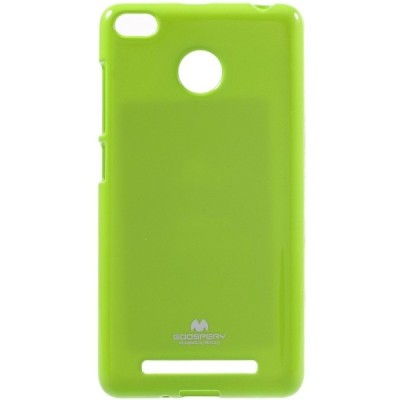Xiaomi Redmi 3s žalias Mercury kieto silikono (TPU) dėklas - nugarėlė / Priedai.lt