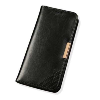 „Kalaideng“ Royale atverčiamas juodas odinis Samsung Galaxy S8+ (G955) dėklas / Priedai.lt