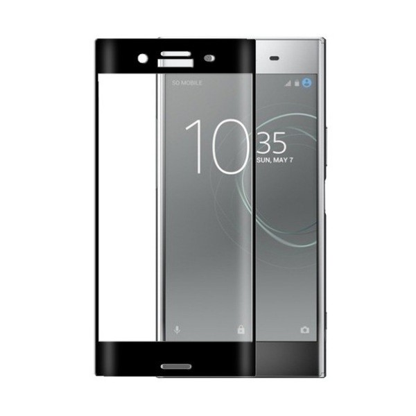 „3D Rewan“ Tempered Glass apsauginis ekrano stiklas 0.26 mm - juodas (Xperia XZ Premium)