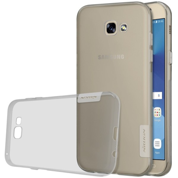 „Nillkin“ Nature TPU skaidrus dėklas - pilkas (Galaxy A7 2017)