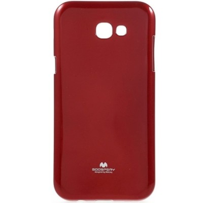 Samsung Galaxy A7 2017 (A720) Mercury raudonas kieto silikono (TPU) dėklas / Priedai.lt