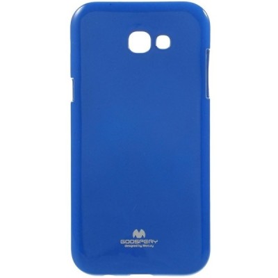 Samsung Galaxy A7 2017 (A720) Mercury mėlynas kieto silikono (TPU) dėklas / Priedai.lt