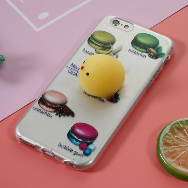 „Squezy“ Yolk kieto silikono (TPU) dėklas - skaidrus (iPhone 6 / 6S)