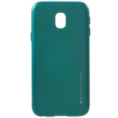 Samsung Galaxy J3 2017 (J330) žalias Mercury kieto silikono (TPU) dėklas / Priedai.lt