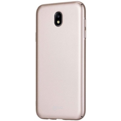 „Lenuo“ Soft Slim serijos Samsung Galaxy J3 2017 (J330) auksinis plastikinis dėklas - nugarėlė / Priedai.lt