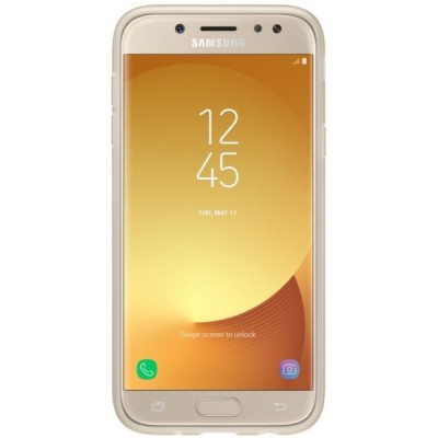 Samsung Galaxy J5 2017 (J530) kieto silikono TPU auksinis dėklas - nugarėlė / Priedai.lt