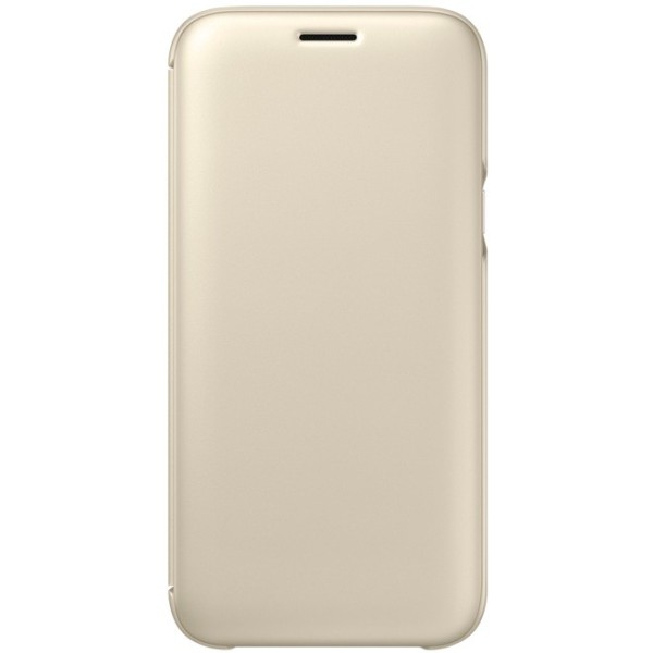 „Samsung“ Wallet Cover atverčiamas dėklas - auksinis (Galaxy J5 2017)