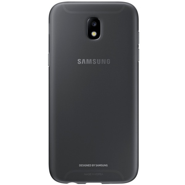 „Samsung“ Jelly Cover TPU dėklas - juodas (Galaxy J7 2017)