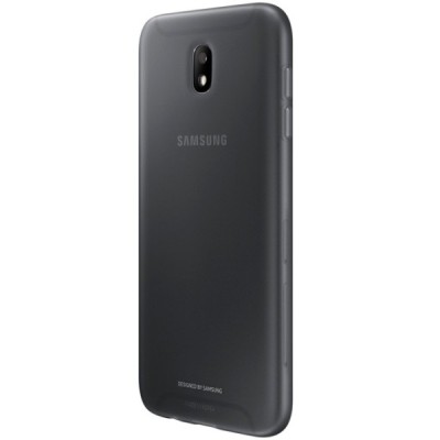 Samsung Galaxy J7 2017 (J730) kieto silikono TPU juodas dėklas - nugarėlė / Priedai.lt