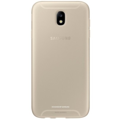 Samsung Galaxy J7 2017 (J730) kieto silikono TPU auksinis dėklas - nugarėlė / Priedai.lt
