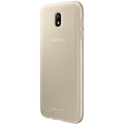 Samsung Galaxy J7 2017 (J730) kieto silikono TPU auksinis dėklas - nugarėlė / Priedai.lt