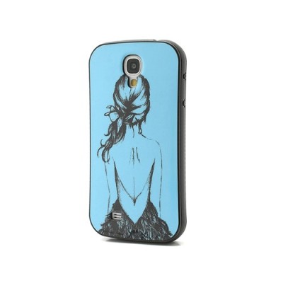 „iFace“ silikoninis mėlynas Samsung Galaxy S4 i9505 (i9500) dėklas (dėkliukas, nugarėlė) / Priedai.lt