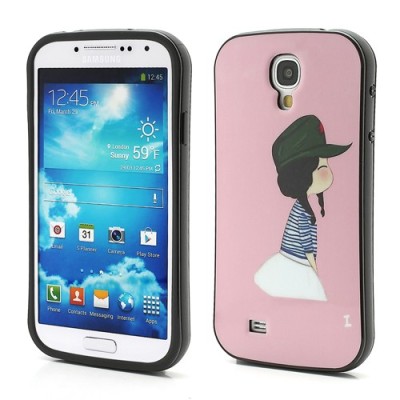 „iFace“ silikoninis rožinis Samsung Galaxy S4 i9505 (i9500) dėklas (dėkliukas, nugarėlė) / Priedai.lt