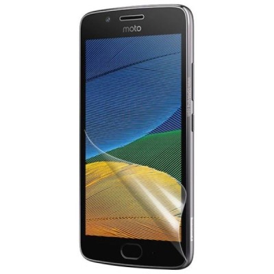 Motorola Moto G 5 kartos (Gen 5) apsauginė skaidri ekrano plėvelė / Priedai.lt