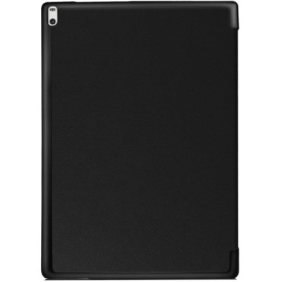 Lenovo Tab410 Plus (TB-X704F) atverčiamas juodas odinis dėklas (sulankstomas) / Priedai.lt
