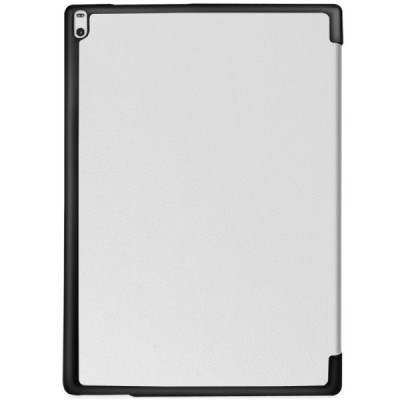 Lenovo Tab410 Plus (TB-X704F) atverčiamas baltas odinis dėklas (sulankstomas) / Priedai.lt