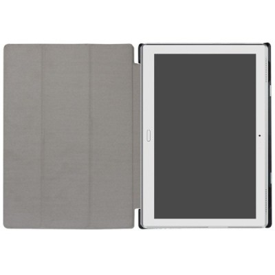 Lenovo Tab410 Plus (TB-X704F) atverčiamas raudonas odinis dėklas (sulankstomas) / Priedai.lt