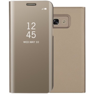 Samsung Galaxy A5 2017 (A520) plastikinis atverčiamas auksinis dėklas / Priedai.lt
