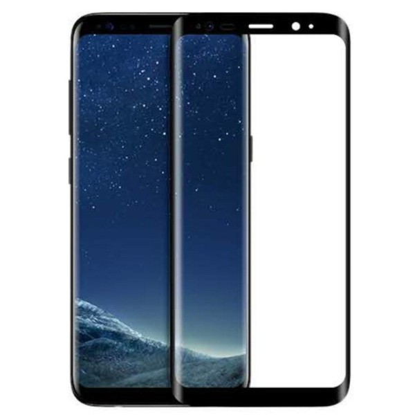 „HOCO“ 9H Tempered Glass pilnai dengiantis apsauginis ekrano stiklas 0.2 mm - juodas (Galaxy S8+)