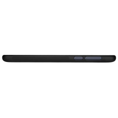 Nokia 5 Frosted Shield juodas plastikinis dėklas + apsauginė ekrano plėvelė / Priedai.lt