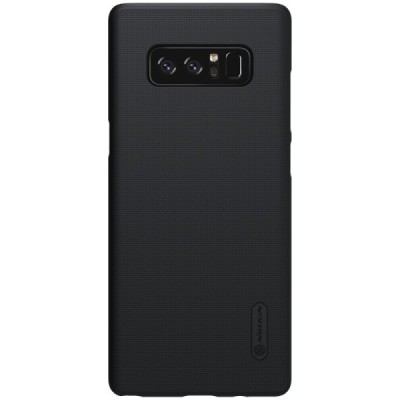 Nillkin Frosted Shield Samsung Galaxy Note 8 (N950F) juodas plastikinis dėklas / Priedai.lt