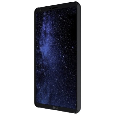 LG G6 (H870) juodas plastikinis dėklas + Nillkin ekrano plėvelė / Priedai.lt