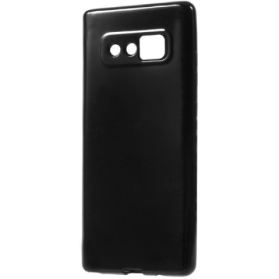 Samsung Galaxy Note 8 (N950F) kieto silikono TPU juodas dėklas - nugarėlė / Priedai.lt
