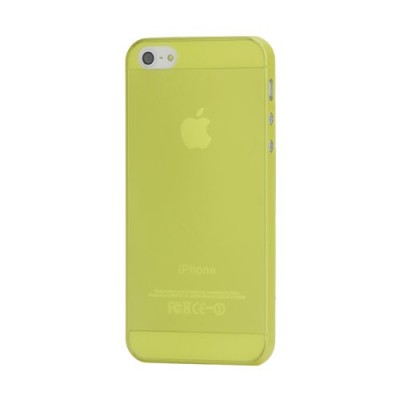 Ploniausias pasaulyje geltonas Apple iPhone SE (5, 5s) dėklas / Priedai.lt