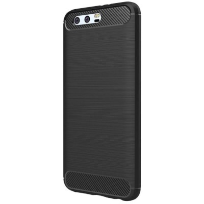 Huawei Honor 9 (Honor 9 Premium) kieto silikono TPU juodas dėklas - nugarėlė / Priedai.lt