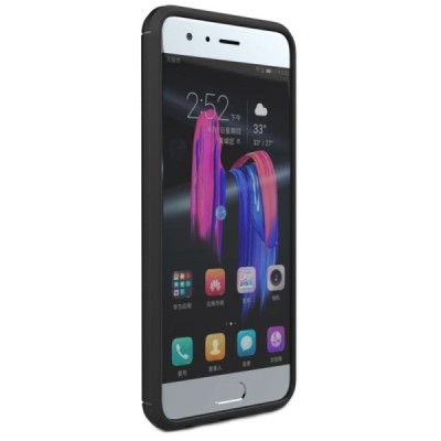 Huawei Honor 9 (Honor 9 Premium) kieto silikono TPU juodas dėklas - nugarėlė / Priedai.lt