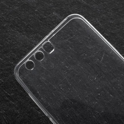 Huawei Honor 9 (Honor 9 Premium) skaidrus (permatomas) silikoninis TPU ploniausias pasaulyje dėklas / Priedai.lt