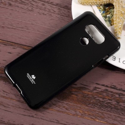 LG G6 (H870) juodas Mercury kieto silikono (TPU) dėklas / Priedai.lt