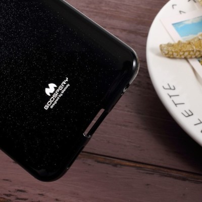 LG G6 (H870) juodas Mercury kieto silikono (TPU) dėklas / Priedai.lt