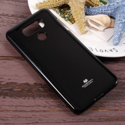 LG G6 (H870) juodas Mercury kieto silikono (TPU) dėklas / Priedai.lt