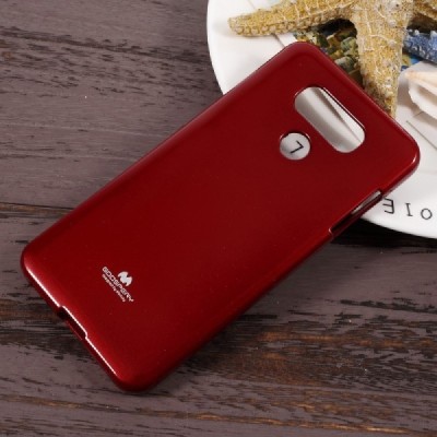 LG G6 (H870) raudonas Mercury kieto silikono (TPU) dėklas / Priedai.lt