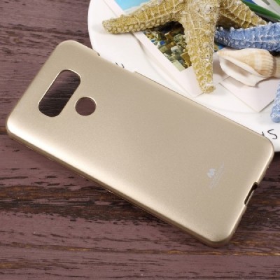 LG G6 (H870) auksinis Mercury kieto silikono (TPU) dėklas / Priedai.lt