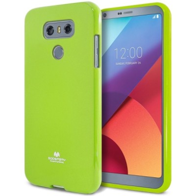 LG G6 (H870) žalias Mercury kieto silikono (TPU) dėklas / Priedai.lt