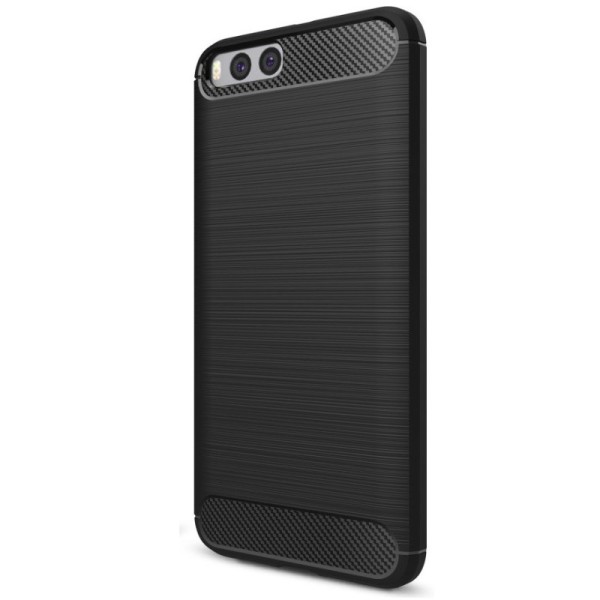 „Carbon“ kieto silikono (TPU) dėklas - (Mi 6)